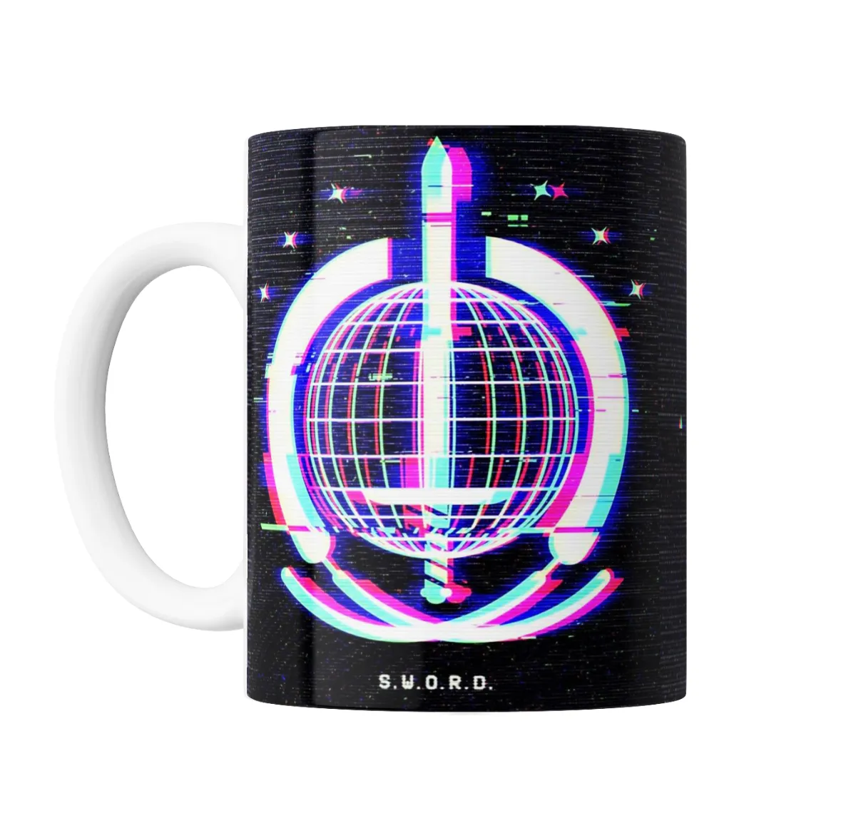 Taza de Cerámica WandaVision Logo S.W.O.R.D. - vista 2