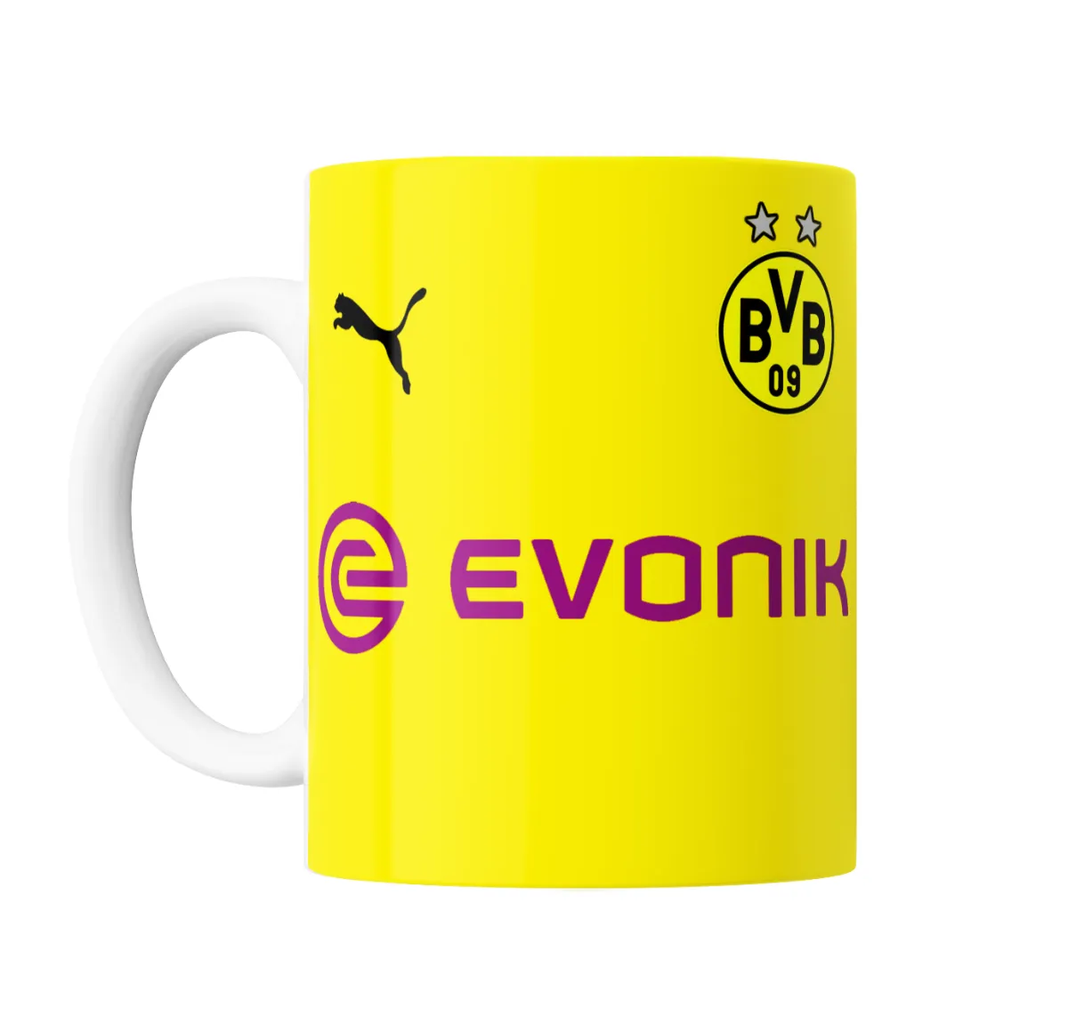 Taza de Cerámica Borussia Dortmund Camiseta Local BVB - vista 2