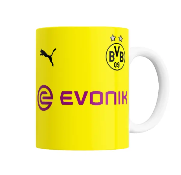 Taza de Cerámica Borussia Dortmund Camiseta Local BVB