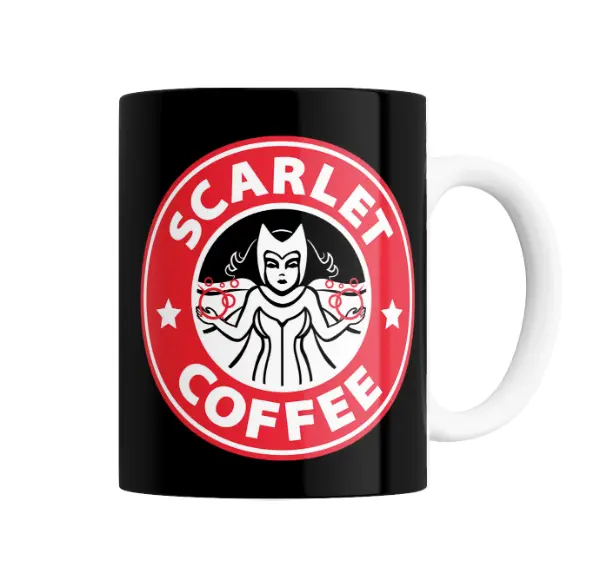 Taza de Cerámica WandaVision Scarlet Coffee