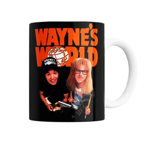 Taza de Cerámica Wayne's World Wayne y Garth