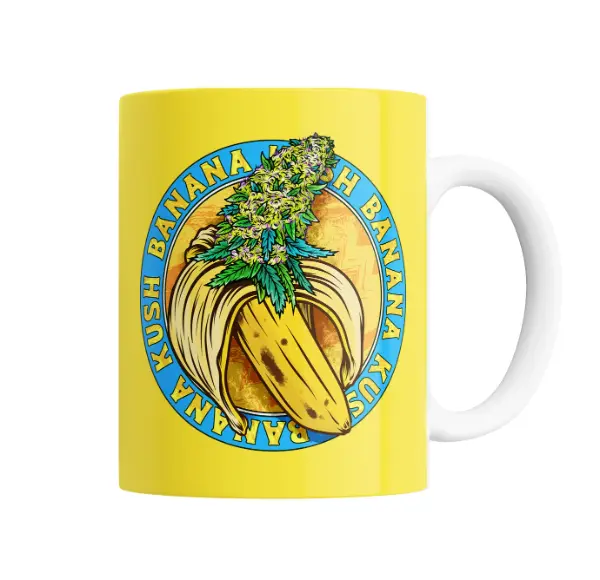 Taza de Cerámica Banana Kush