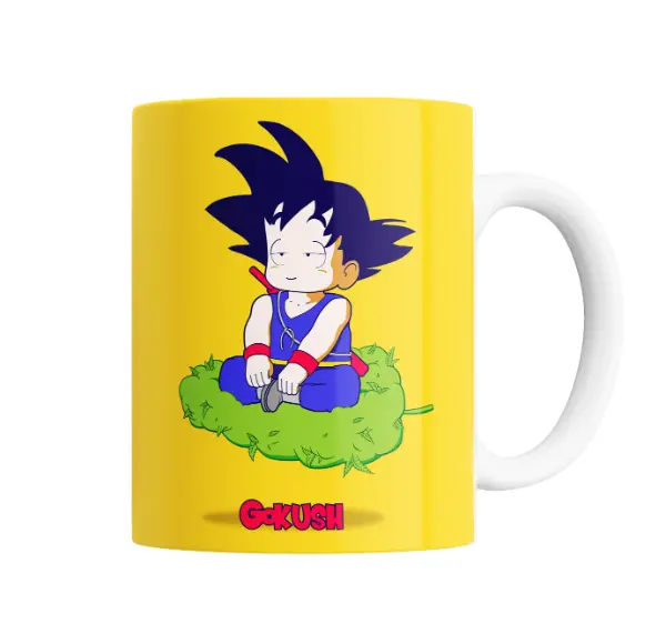 Taza de Cerámica Dragon Ball Goku Kid Nube Voladora Gokush
