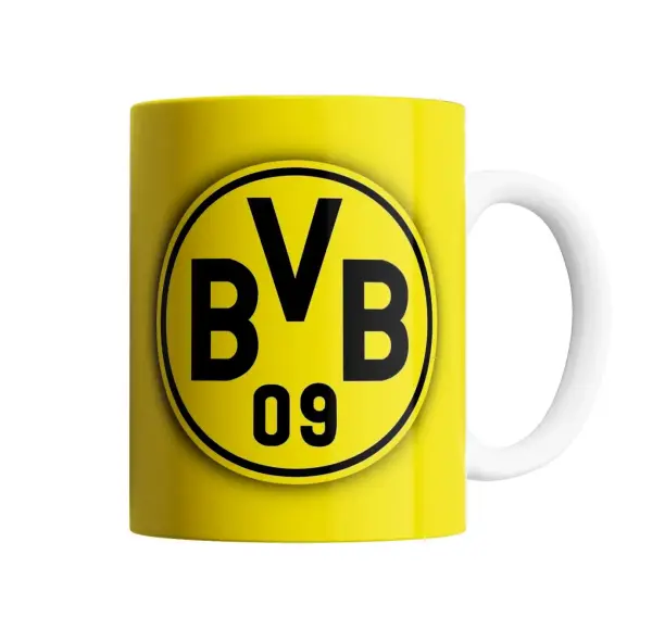 Taza de Cerámica Borussia Dortmund Escudo BVB 09