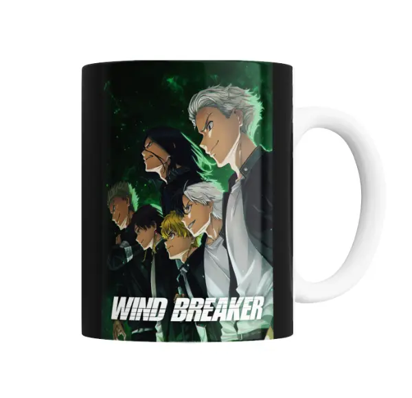 Taza de Cerámica Wind Breaker Equipo Verde