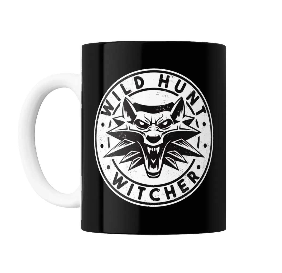 Taza de Cerámica The Witcher Wild Hunt Escudo del Lobo - vista 2
