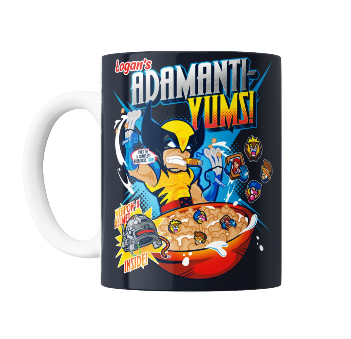 Taza de Cerámica Wolverine Logan's Adamanti-Yums Cereal - vista 2
