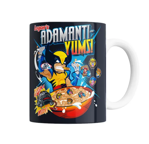 Taza de Cerámica Wolverine Logan's Adamanti-Yums Cereal