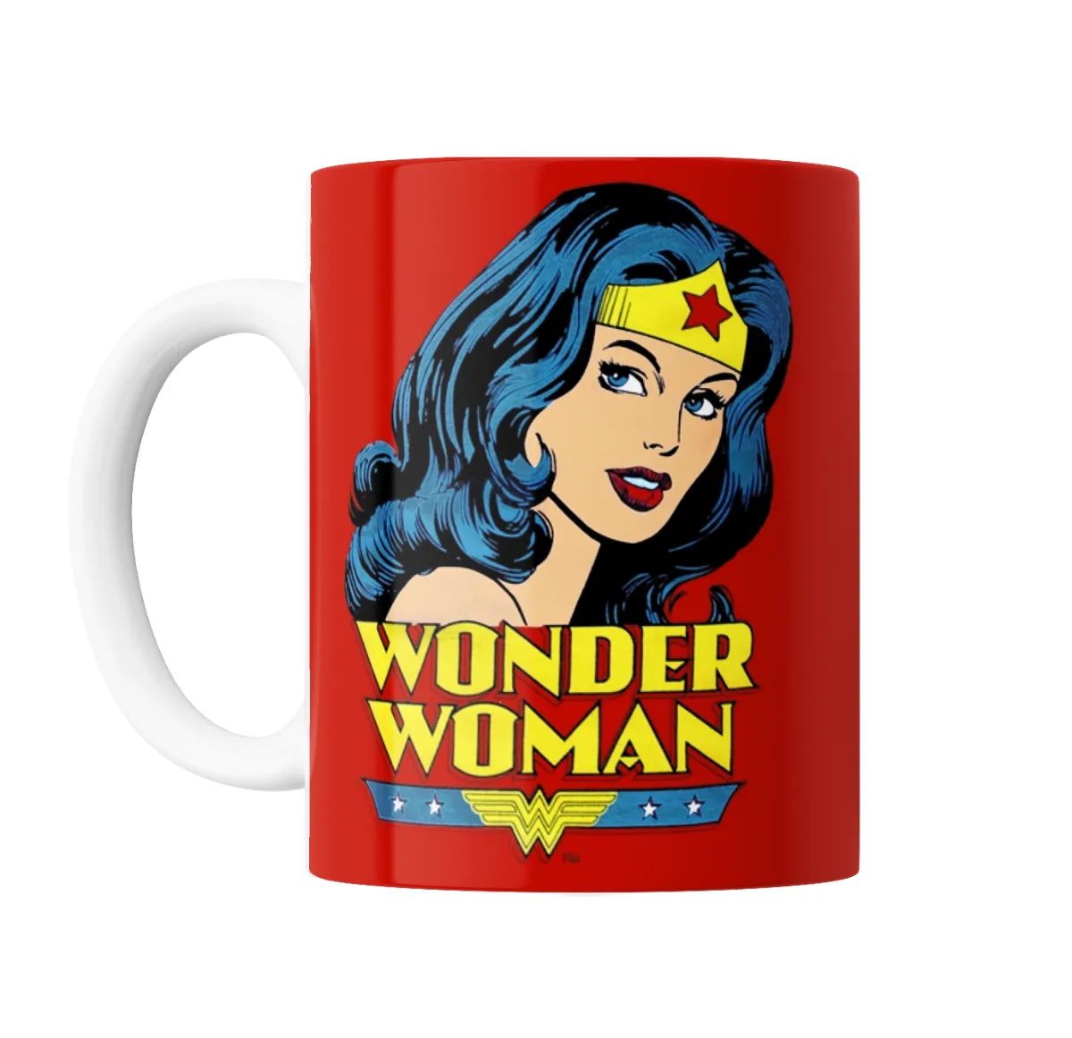 Taza de Cerámica Wonder Woman Retro Comic - vista 2