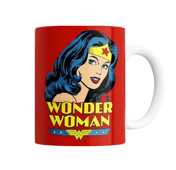 Taza de Cerámica Wonder Woman Retro Comic