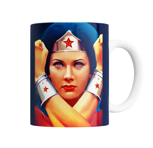 Taza de Cerámica Wonder Woman Pose Clásica