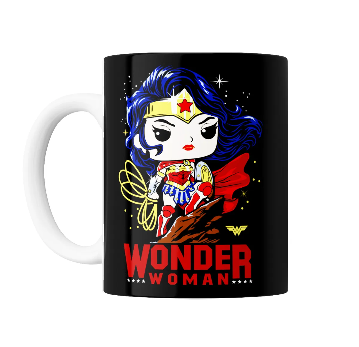 Taza de Cerámica Wonder Woman Chibi - vista 2