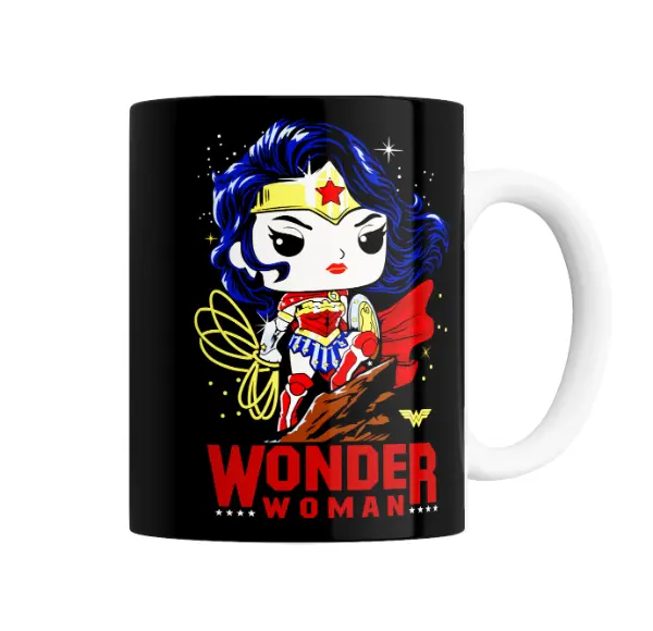 Taza de Cerámica Wonder Woman Chibi