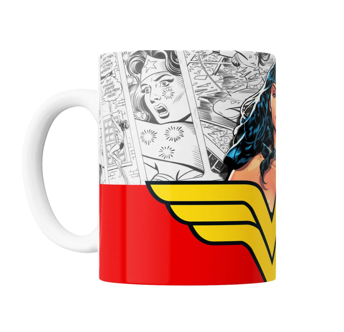 Taza de Cerámica Wonder Woman Clásica Comic - vista 2