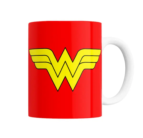Taza de Cerámica Wonder Woman Logo Clásico