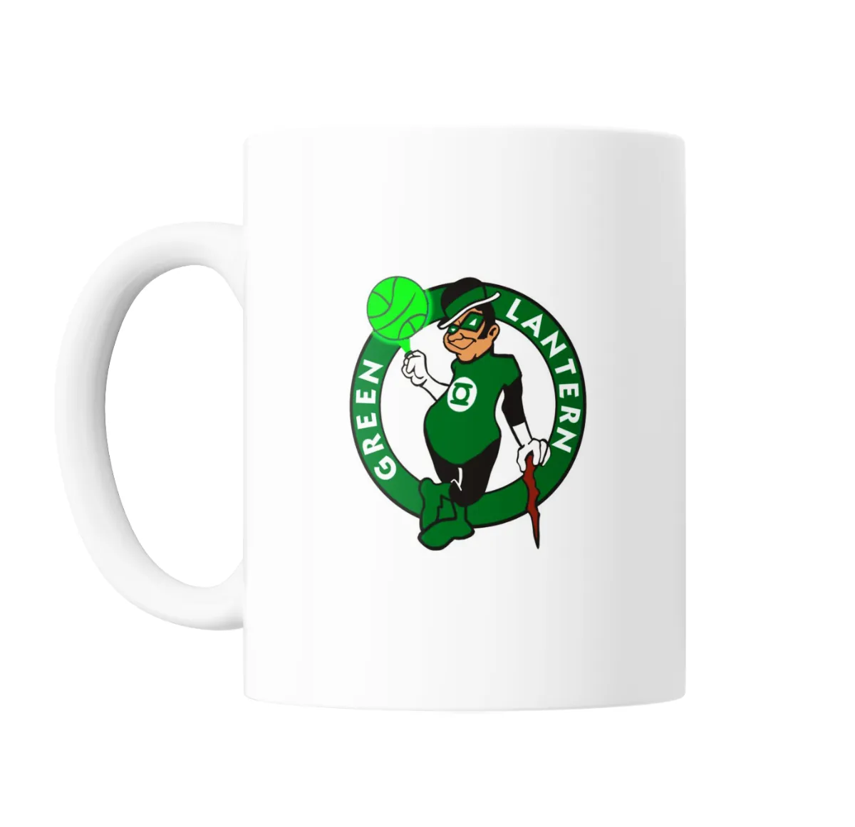 Taza de Cerámica Boston Celtics Green Lantern - vista 2