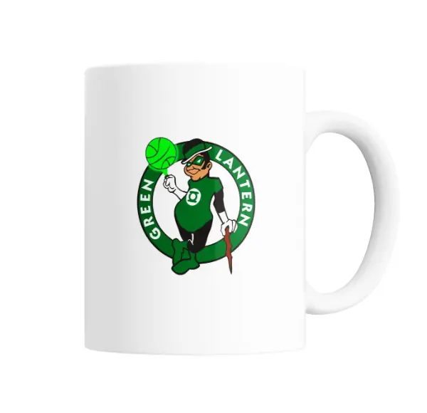 Taza de Cerámica Boston Celtics Green Lantern