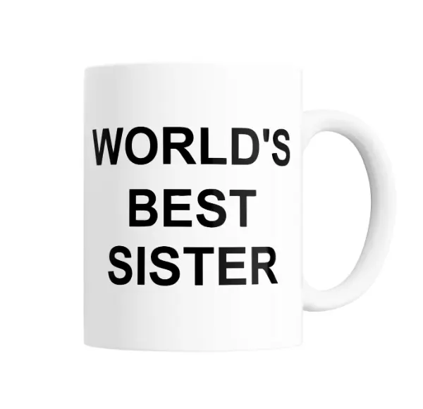 Taza de Cerámica World's Best Sister