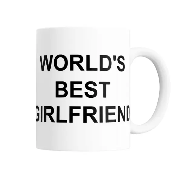 Taza de Cerámica World's Best Girlfriend