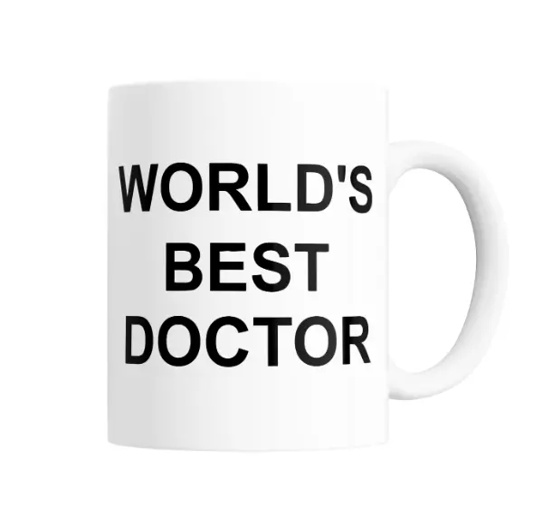 Taza de Cerámica World's Best Doctor