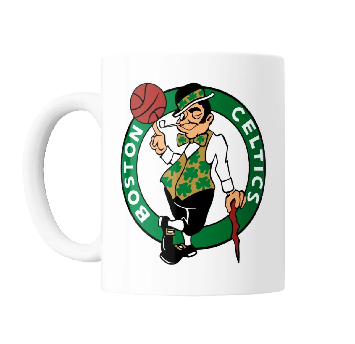 Taza de Cerámica Boston Celtics Leprechaun - vista 2