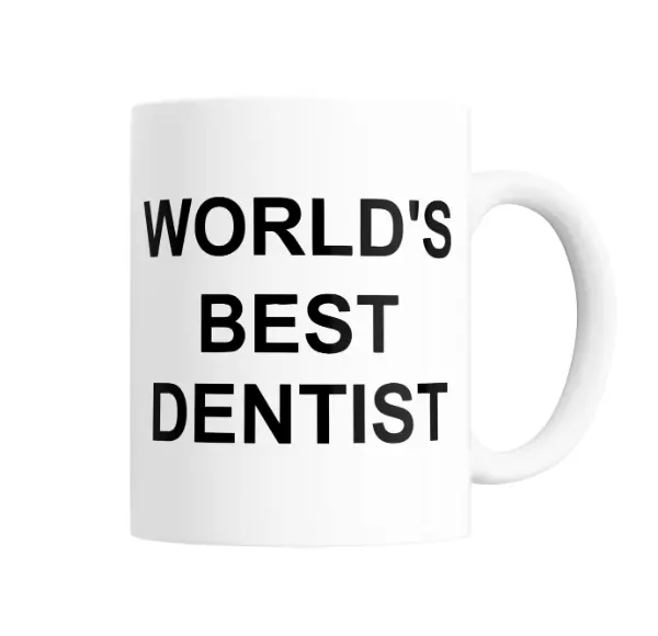 Taza de Cerámica World's Best Dentist