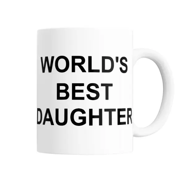 Taza de Cerámica World's Best Daughter
