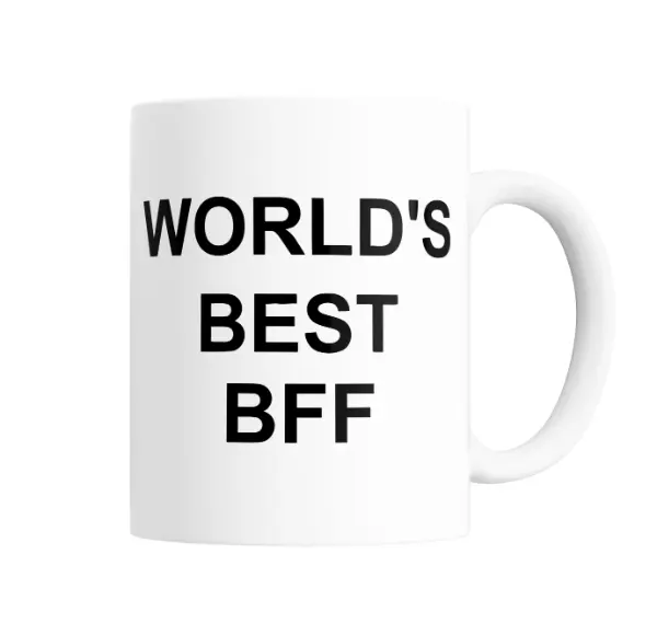 Taza de Cerámica World's Best BFF