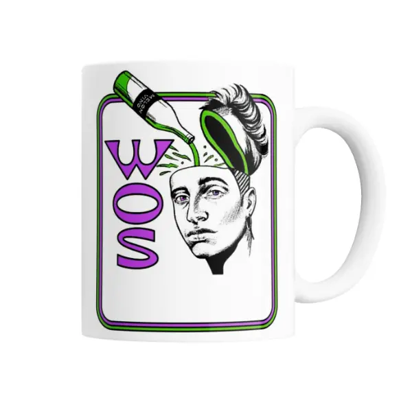 Taza de Cerámica Wos Melón Vino