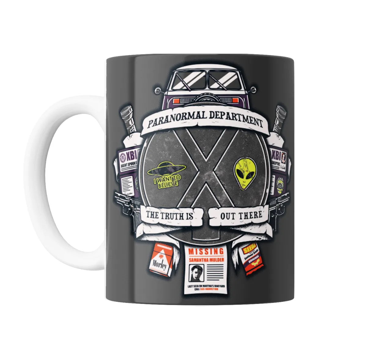 Taza de Cerámica The X Files Paranormal Department - vista 2