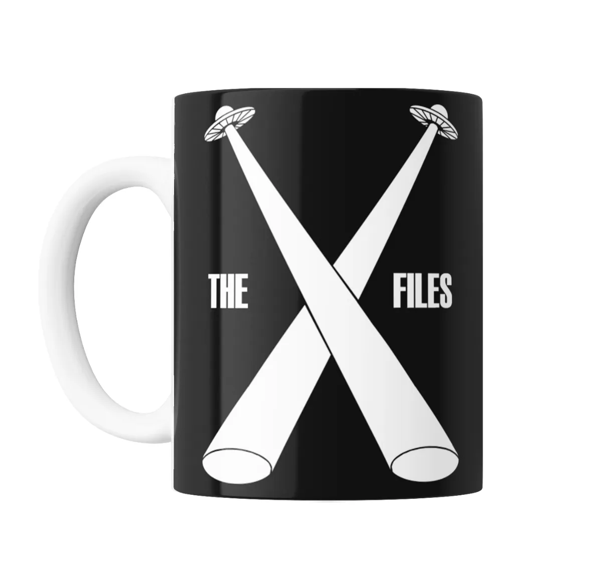 Taza de Cerámica X Files Platillos Voladores y Haces de Luz - vista 2