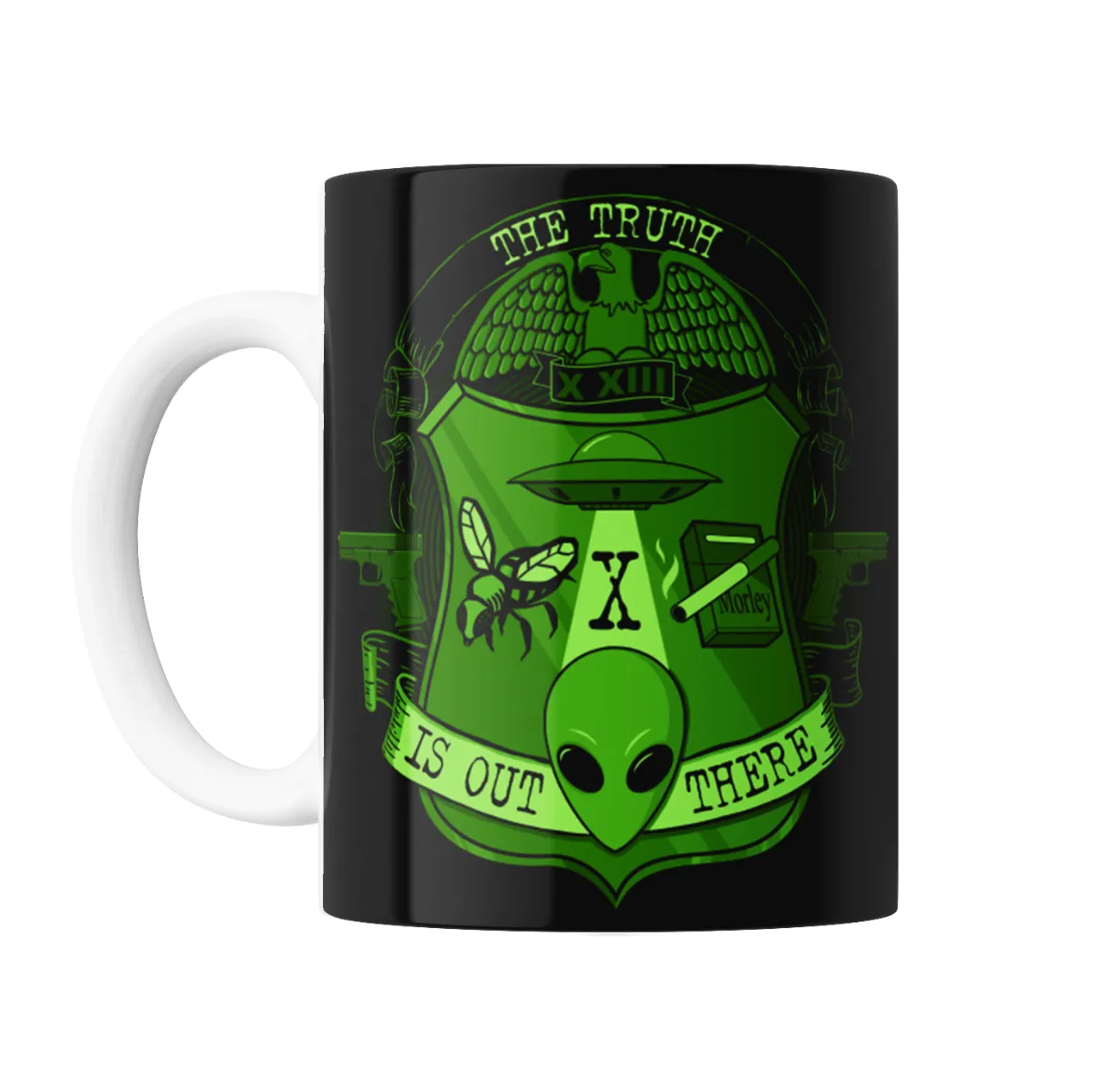Taza de Cerámica X Files The Truth Is Out There Escudo - vista 2