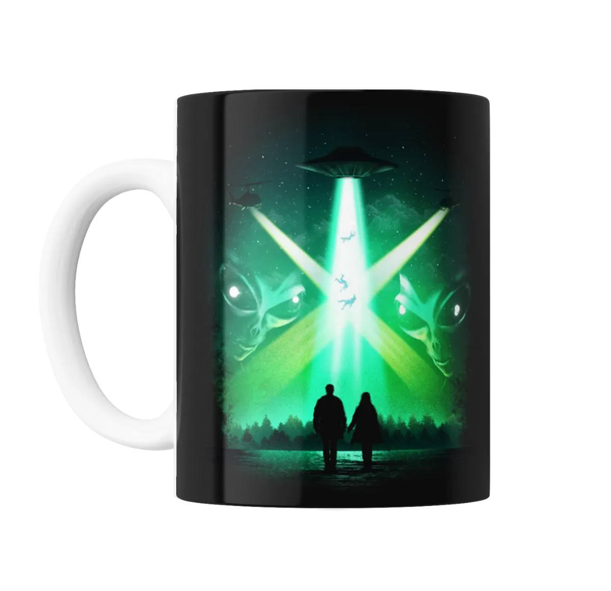 Taza de Cerámica X Files Invasión Alienígena - vista 2