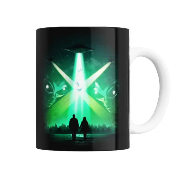 Taza de Cerámica X Files Invasión Alienígena