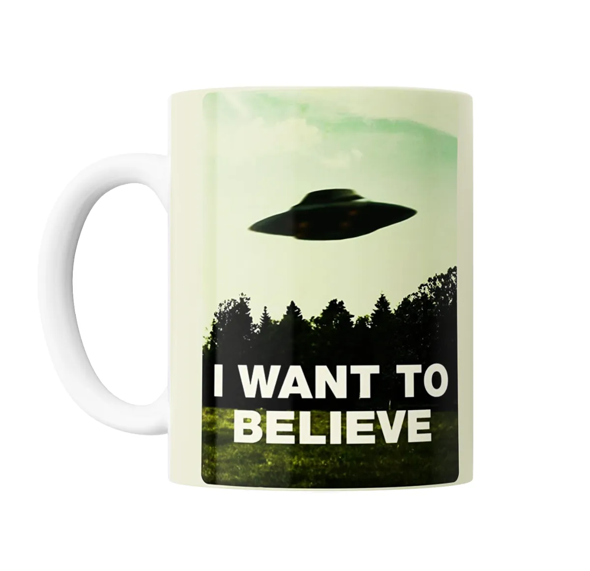Taza de Cerámica X Files I Want To Believe - vista 2