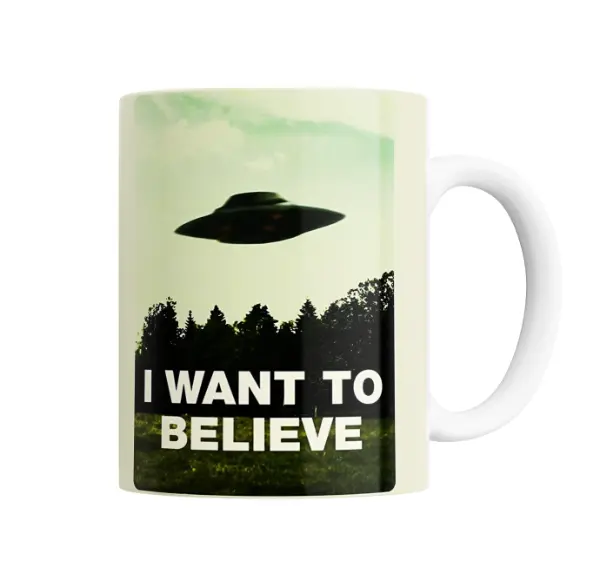 Taza de Cerámica X Files I Want To Believe