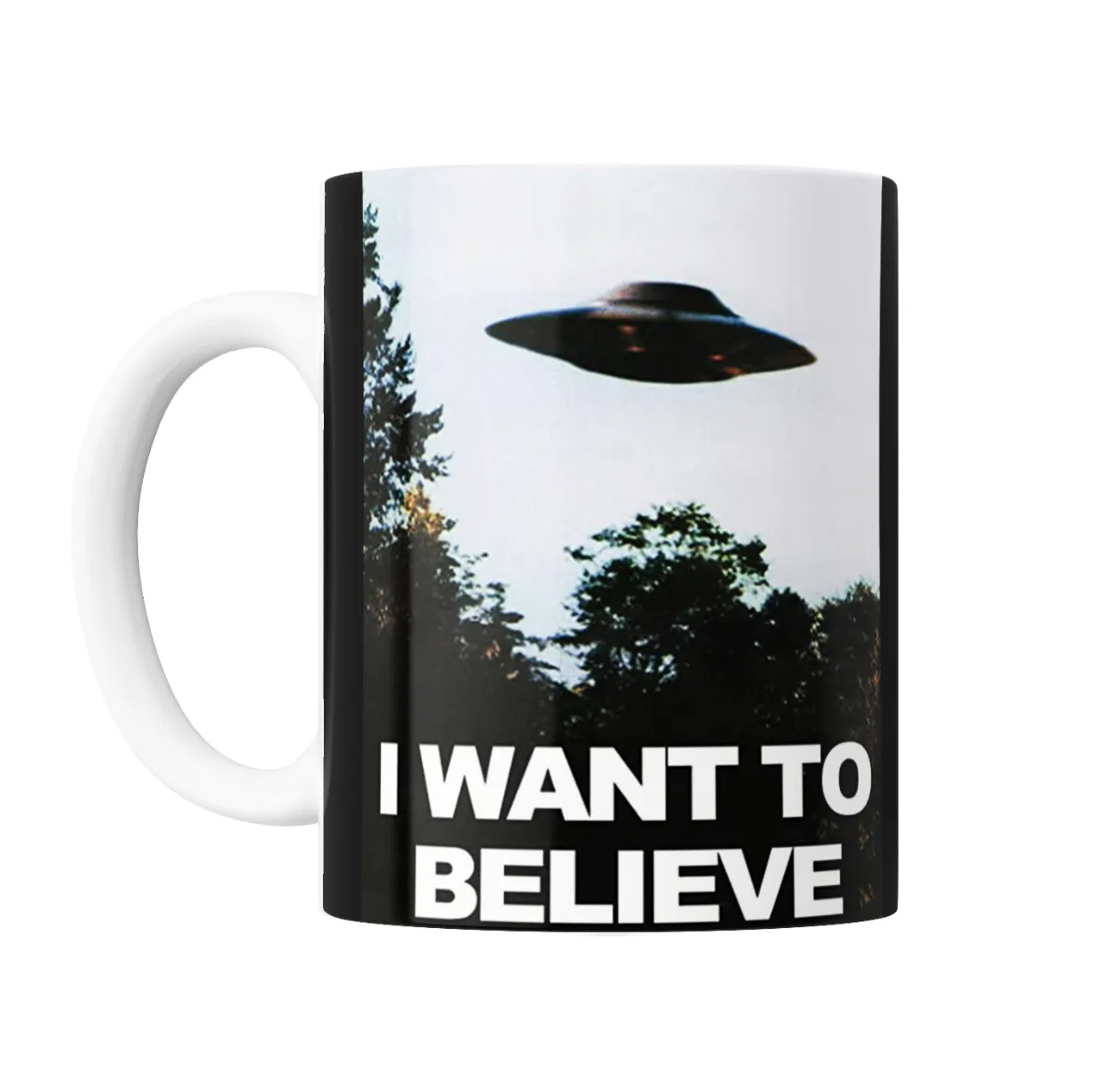 Taza de Cerámica X Files I Want to Believe - vista 2