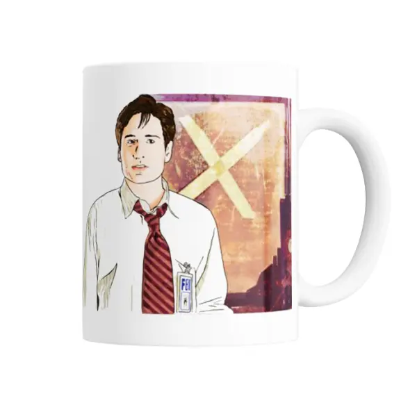 Taza de Cerámica X Files Fox Mulder