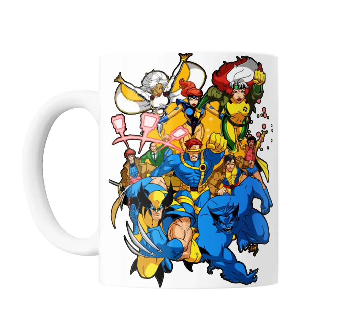 Taza de Cerámica X-Men Animados Equipo Completo - vista 2