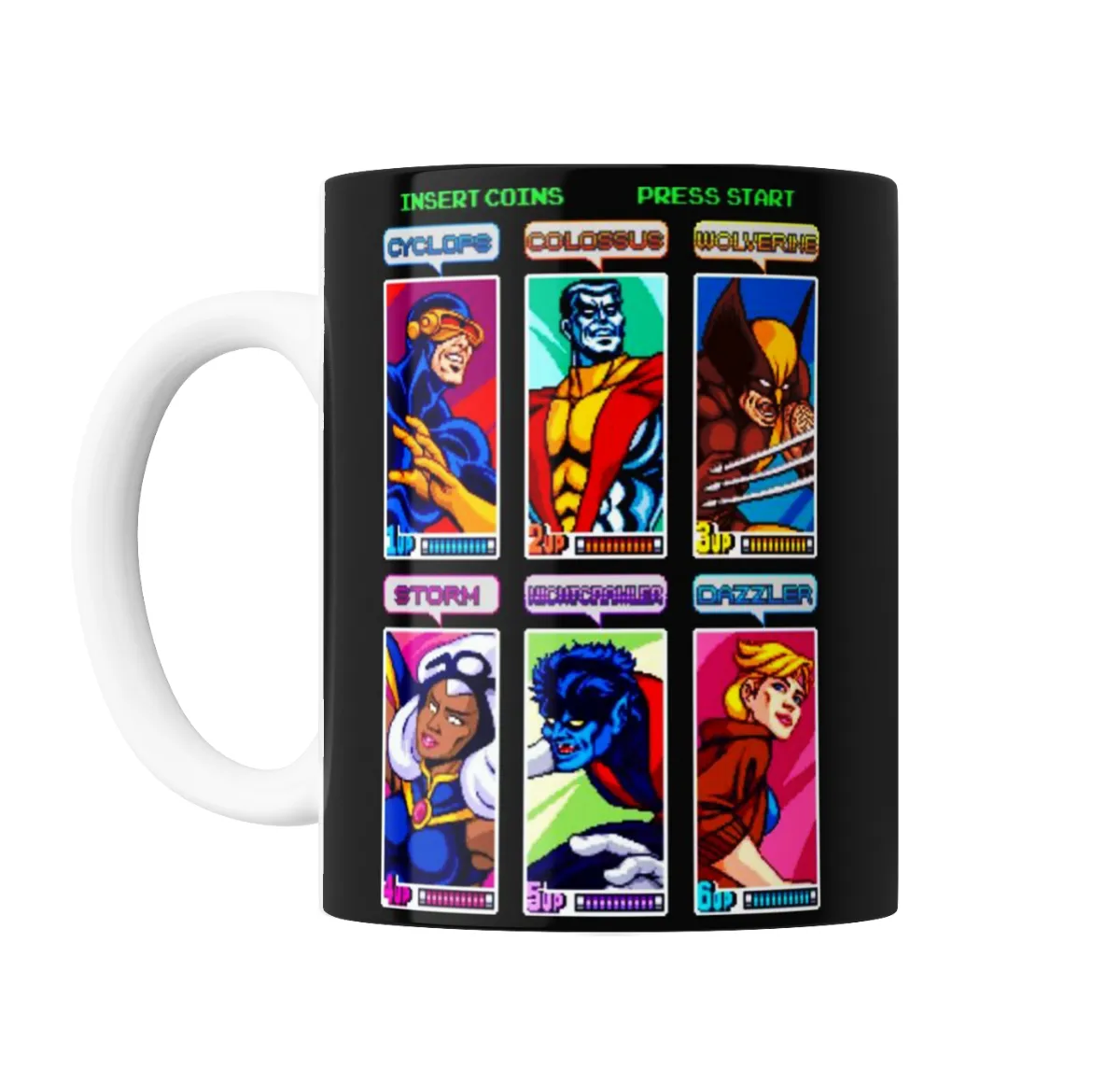 Taza de Cerámica X-Men Pantalla de Selección Arcade - vista 2