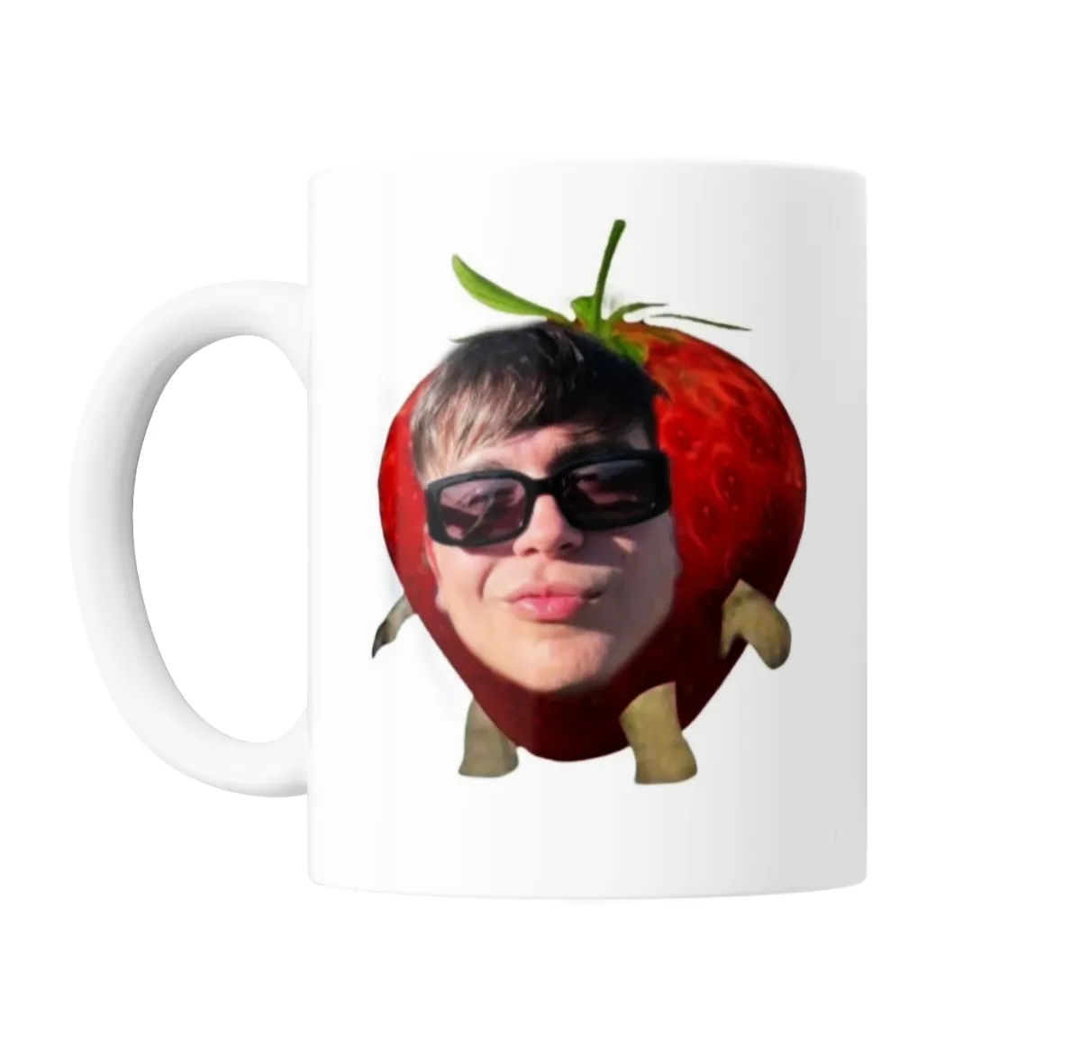 Taza de Cerámica Ysy A Frutilla con Lentes - vista 2