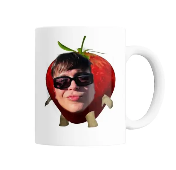 Taza de Cerámica Ysy A Frutilla con Lentes