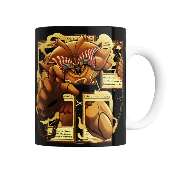 Taza de Cerámica Yu Gi Oh Exodia el Prohibido
