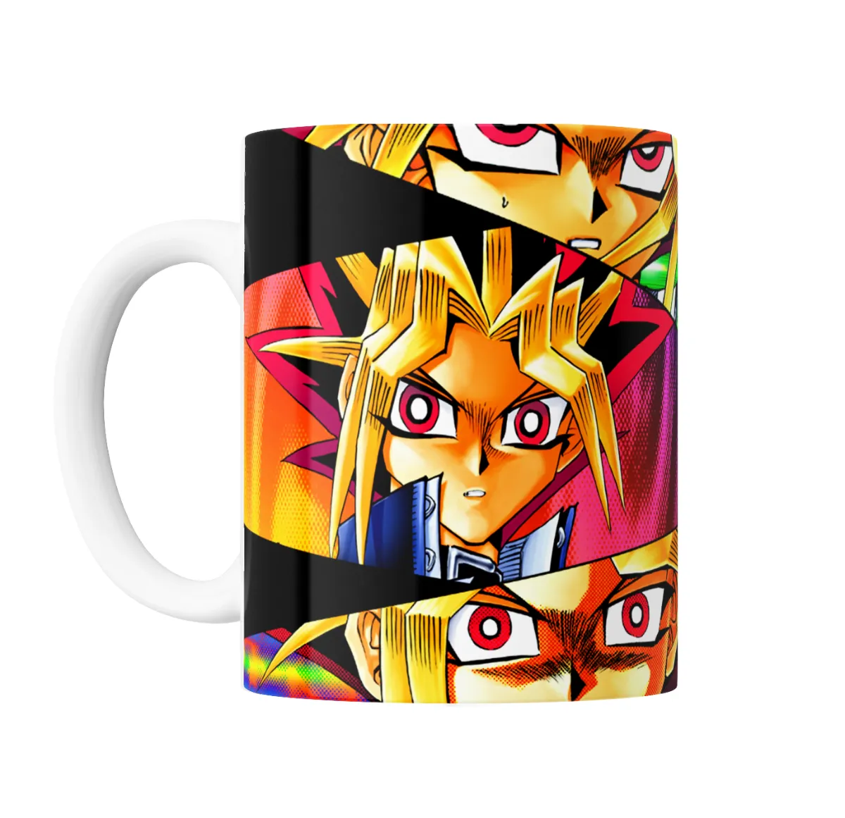 Taza de Cerámica Yu Gi Oh Yugi Muto Mirada Intensa - vista 2