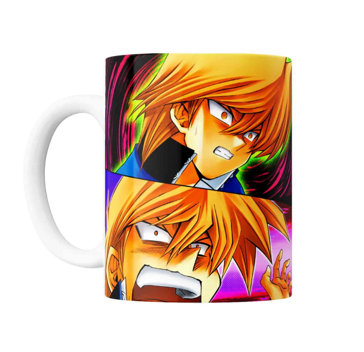 Taza de Cerámica Yu Gi Oh Joey Wheeler Expresiones - vista 2