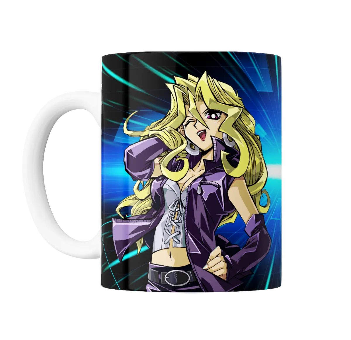 Taza de Cerámica Yu Gi Oh Mai Valentine - vista 2