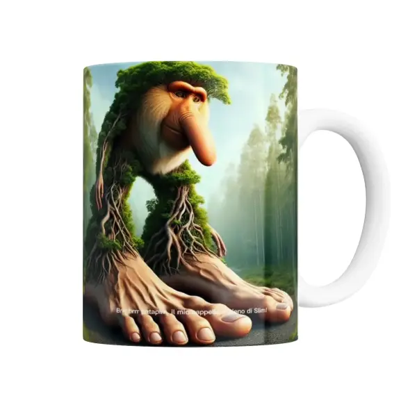 Taza de Cerámica Brr Brr Patapim Il mio cappello è pieno di Slim