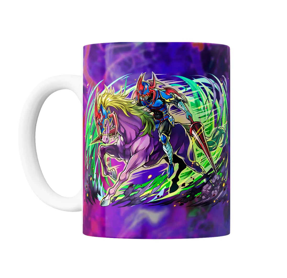 Taza de Cerámica Yu Gi Oh Black Luster Soldier a Caballo - vista 2