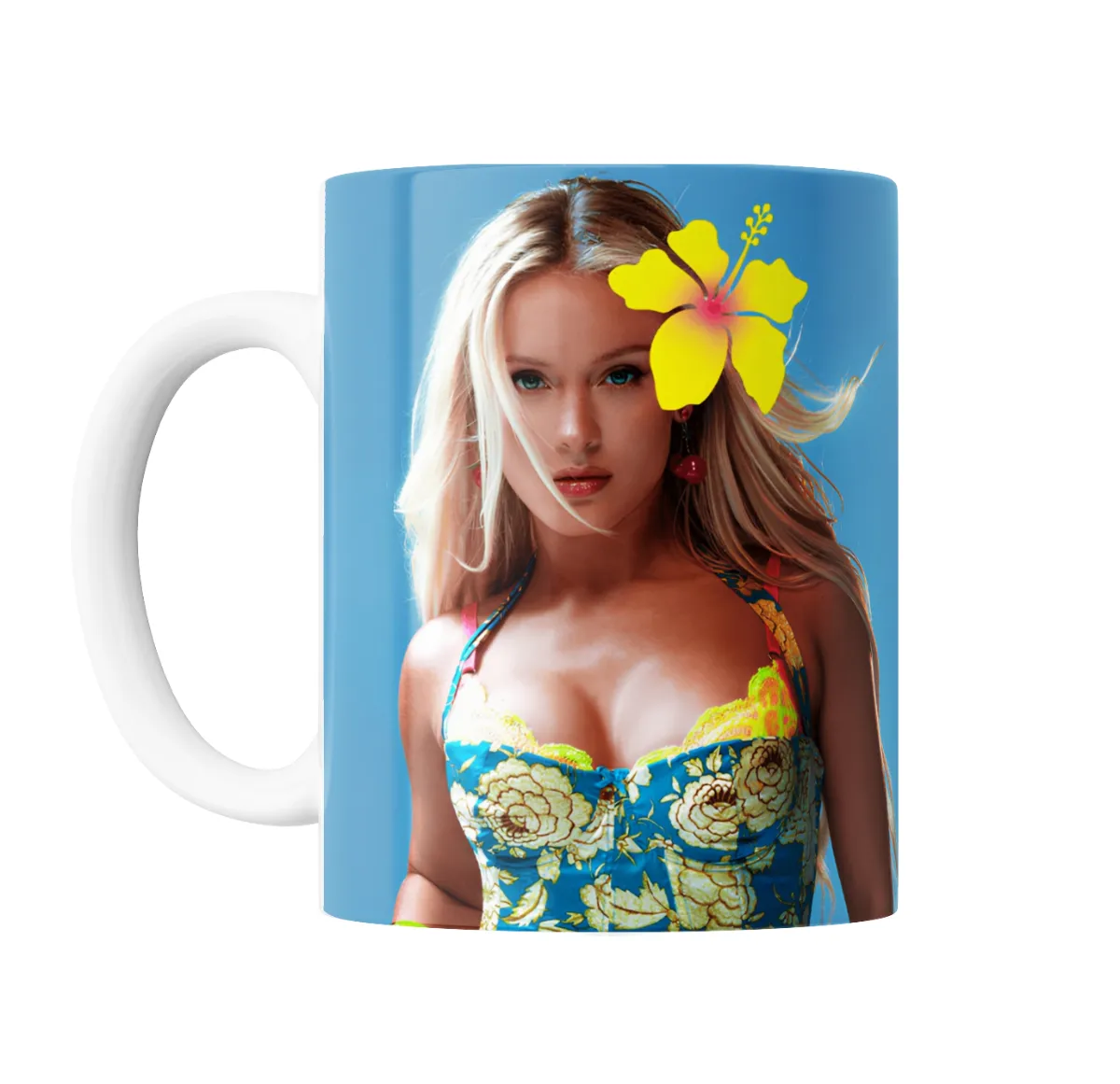 Taza de Cerámica Zara Larsson Flor - vista 2