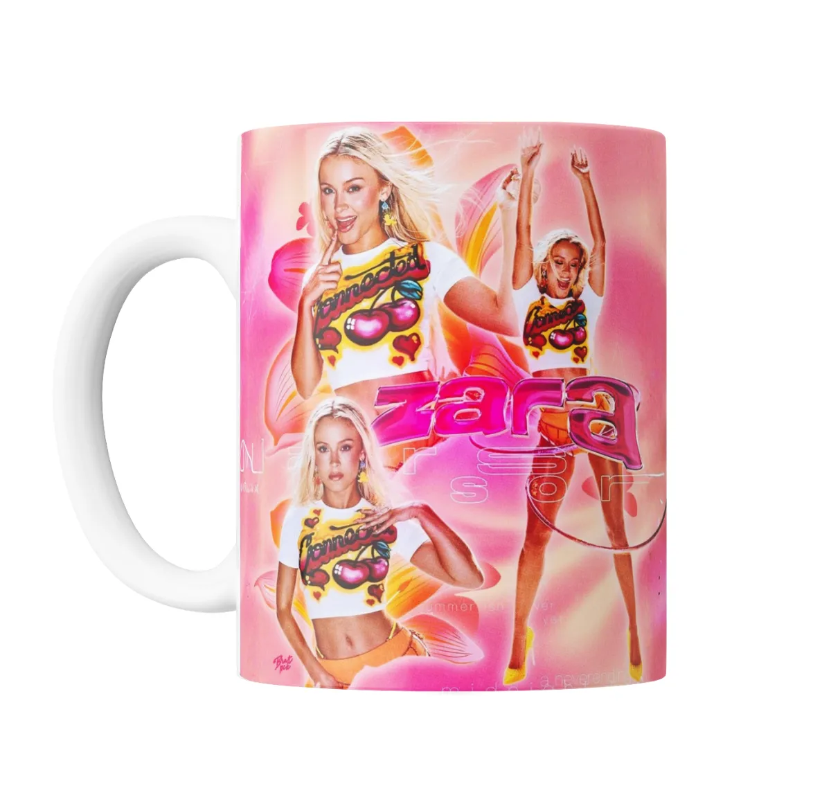 Taza de Cerámica Zara Larsson Connected Cherry Pop - vista 2